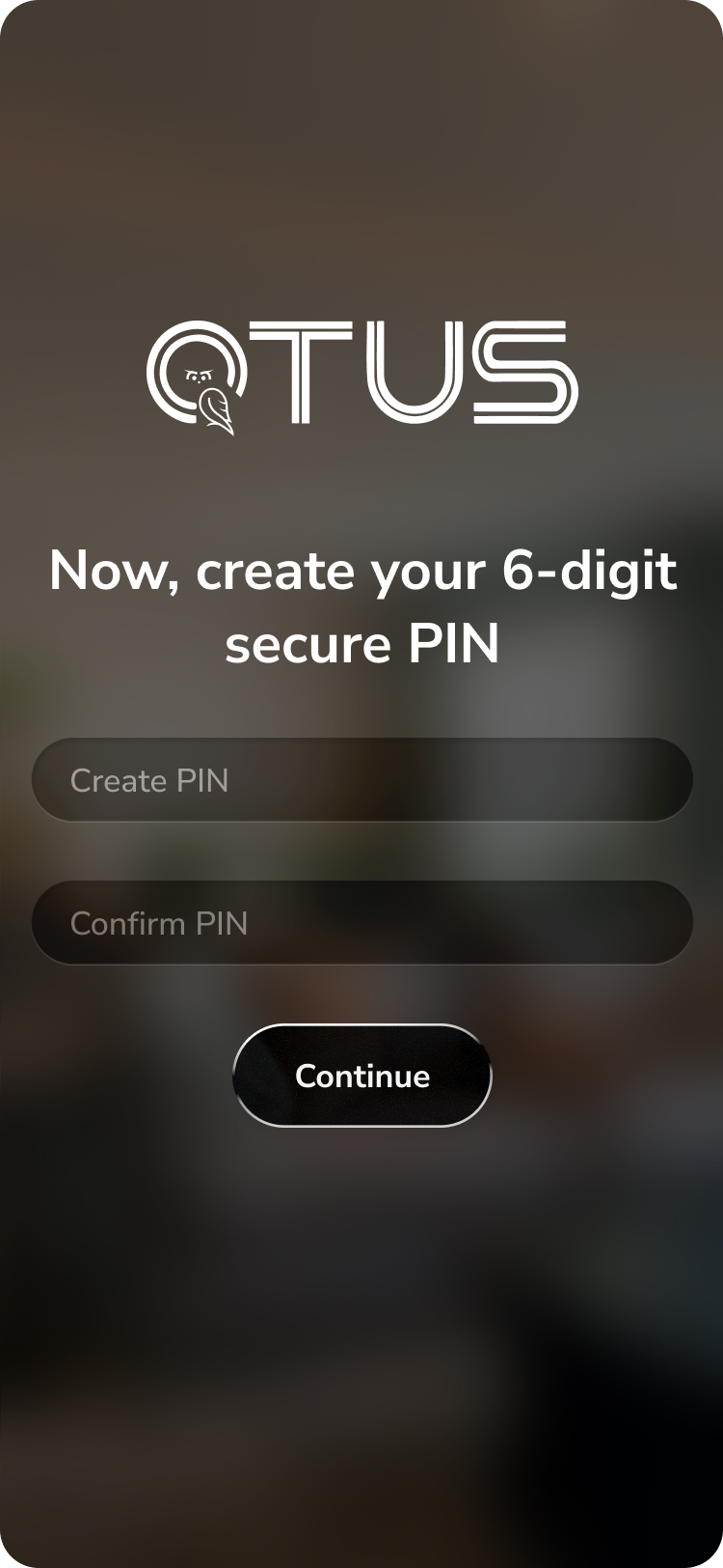 Create PIN
